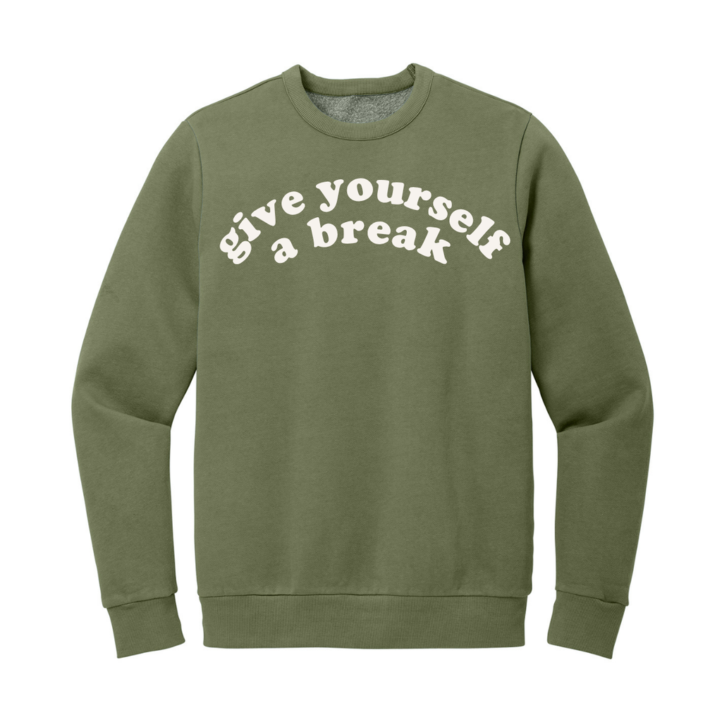 Give Yourself a Break Crewneck