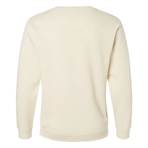 First Light Choose You Crew Beige sweatshirt on a white background