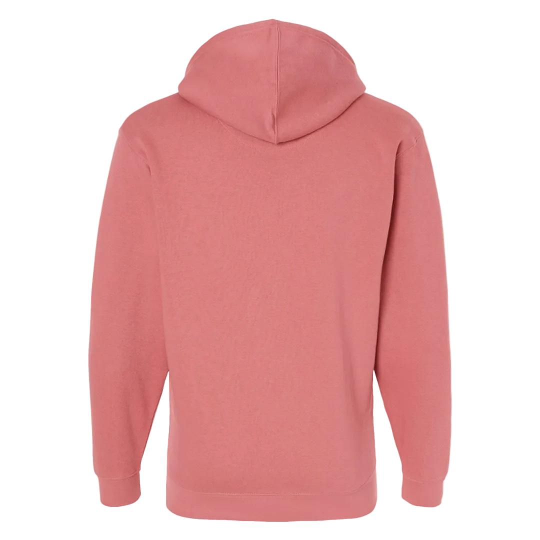 First Light Radiance Club hoodie on a transparent background.