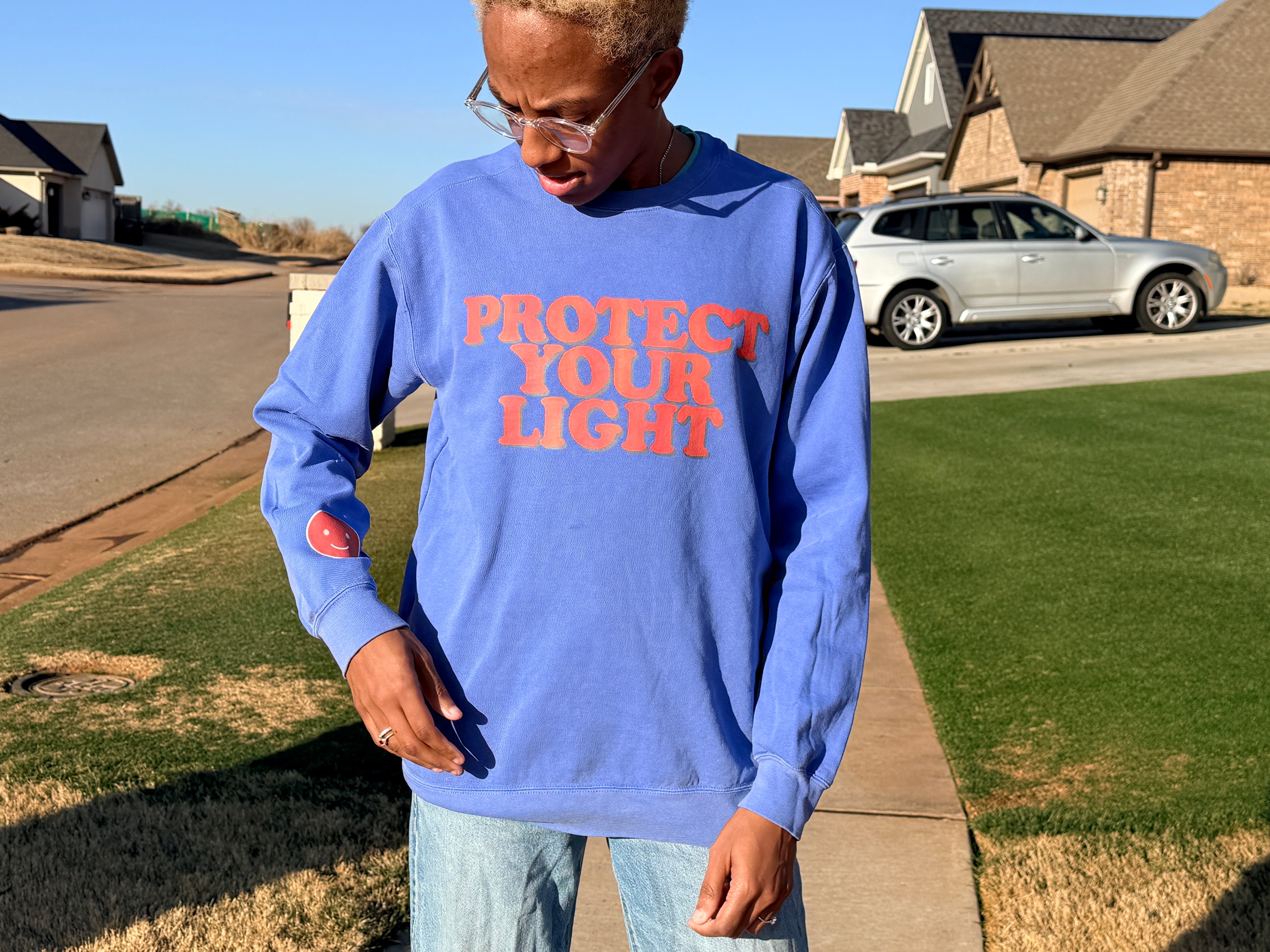 Protect Your Light Crewneck