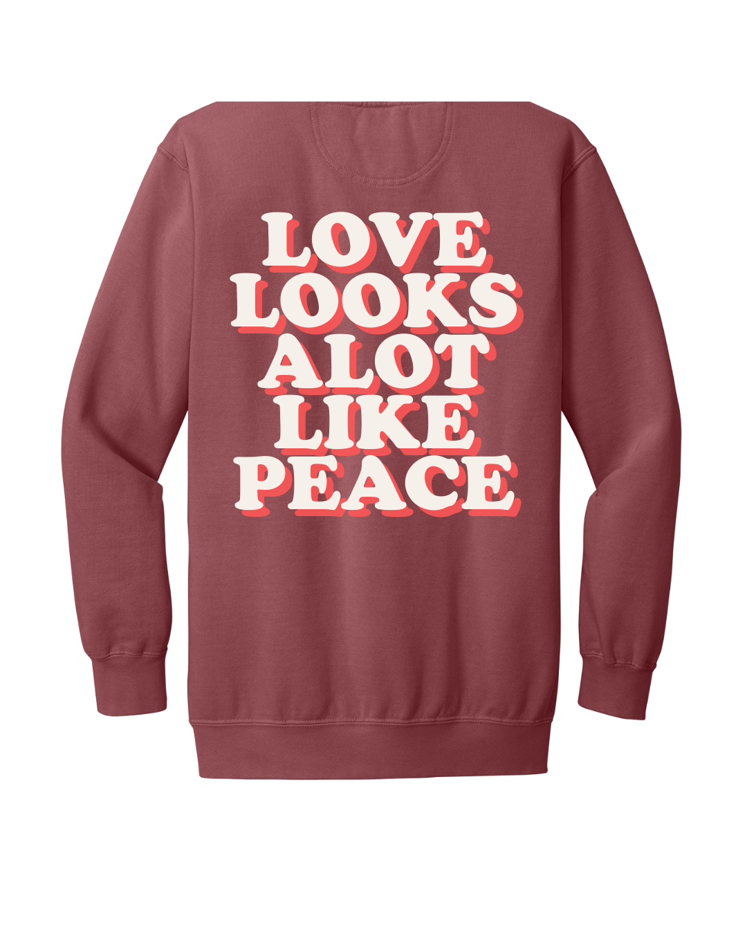 Love Looks Like Crewneck