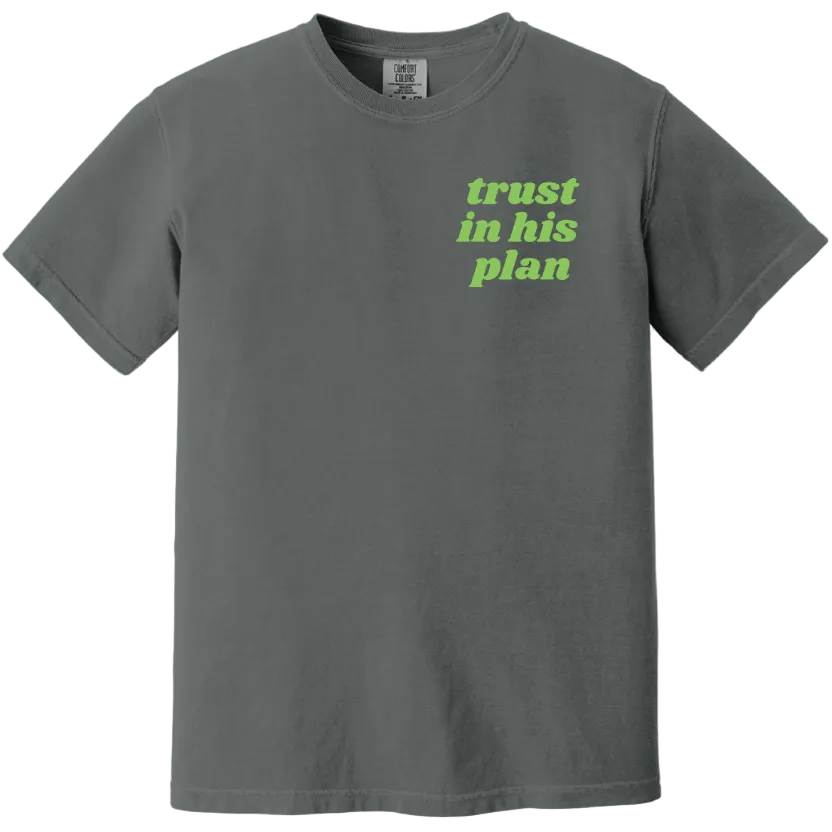 Trust in His Plan Tee Front