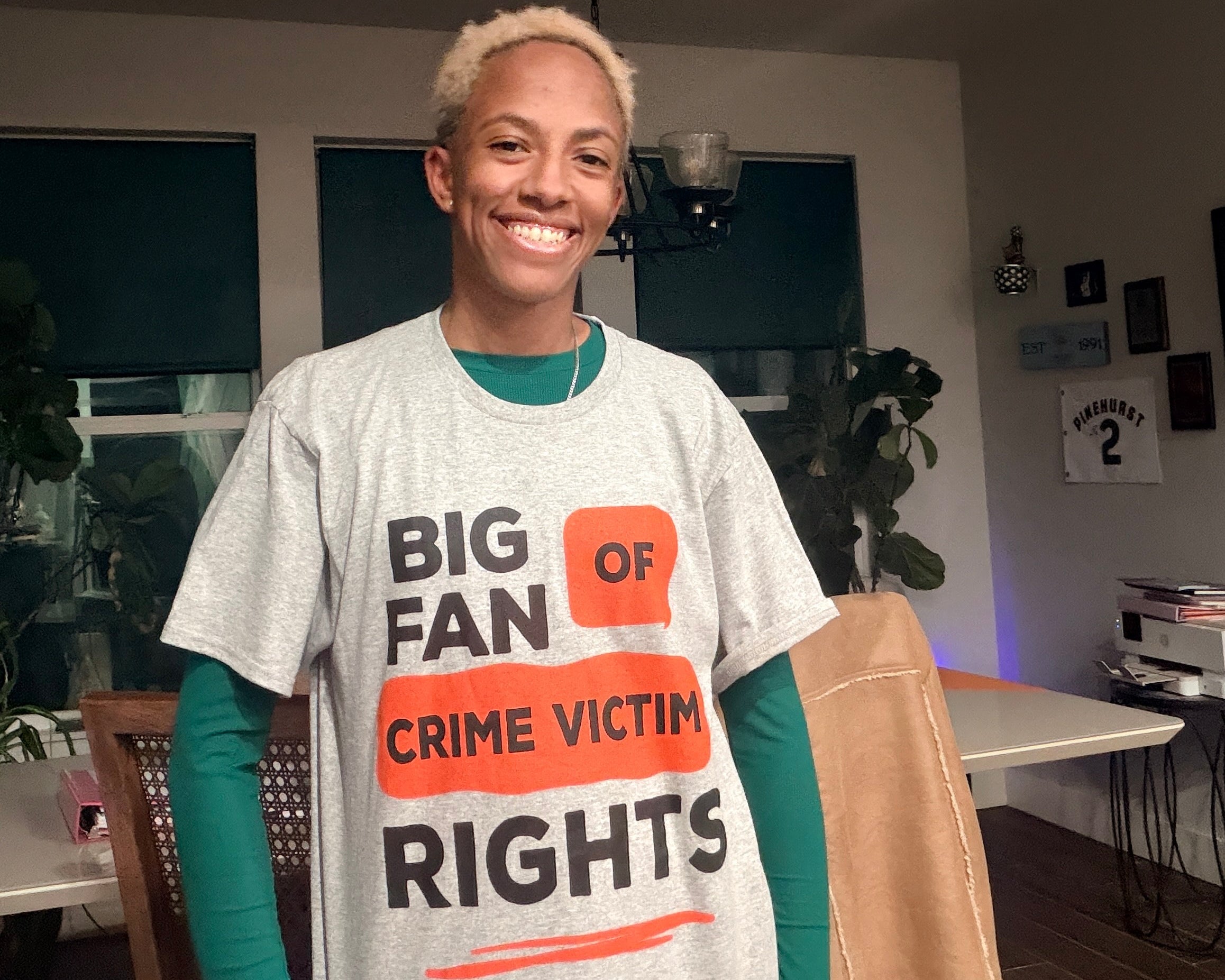 Big Fan of Crime Victim Rights Tee