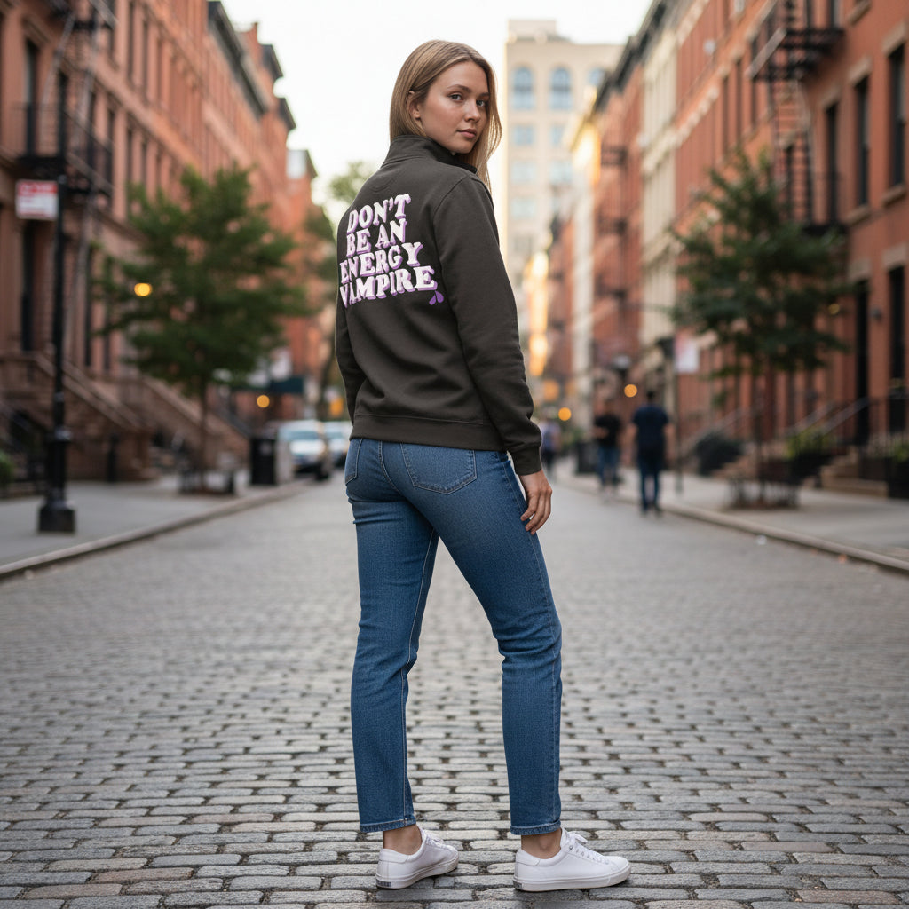 Don't Be an Energy Vampire Quarter Zip