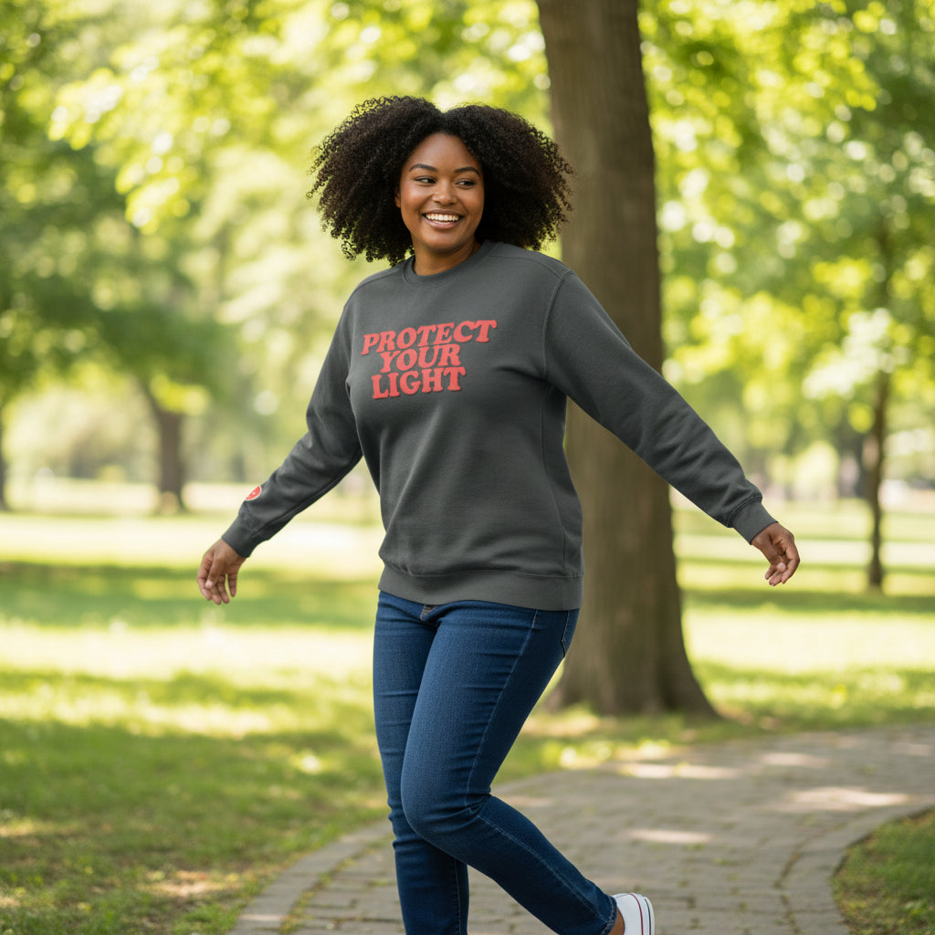 Protect Your Light Crewneck