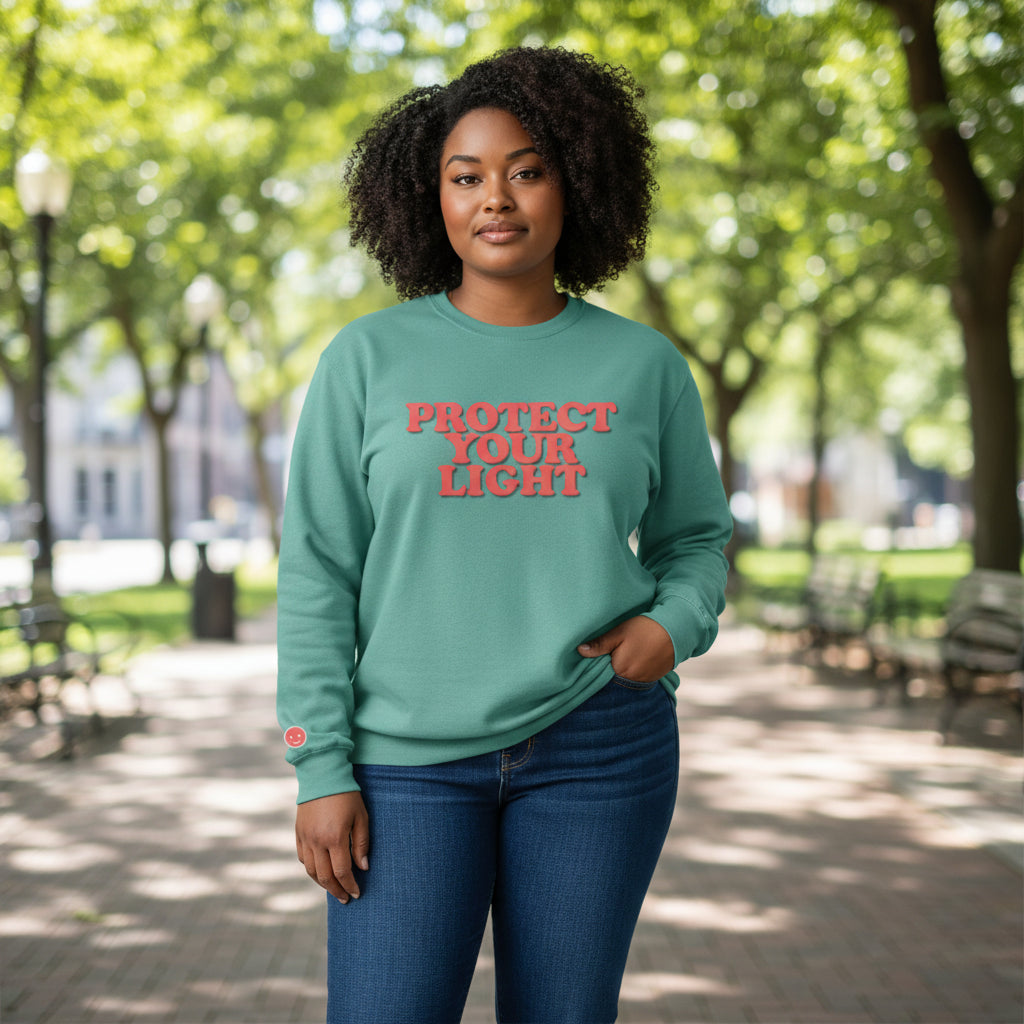 Protect Your Light Crewneck