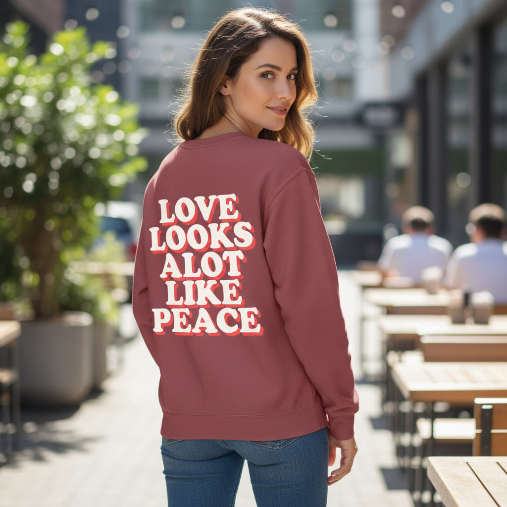Love Looks Like Crewneck