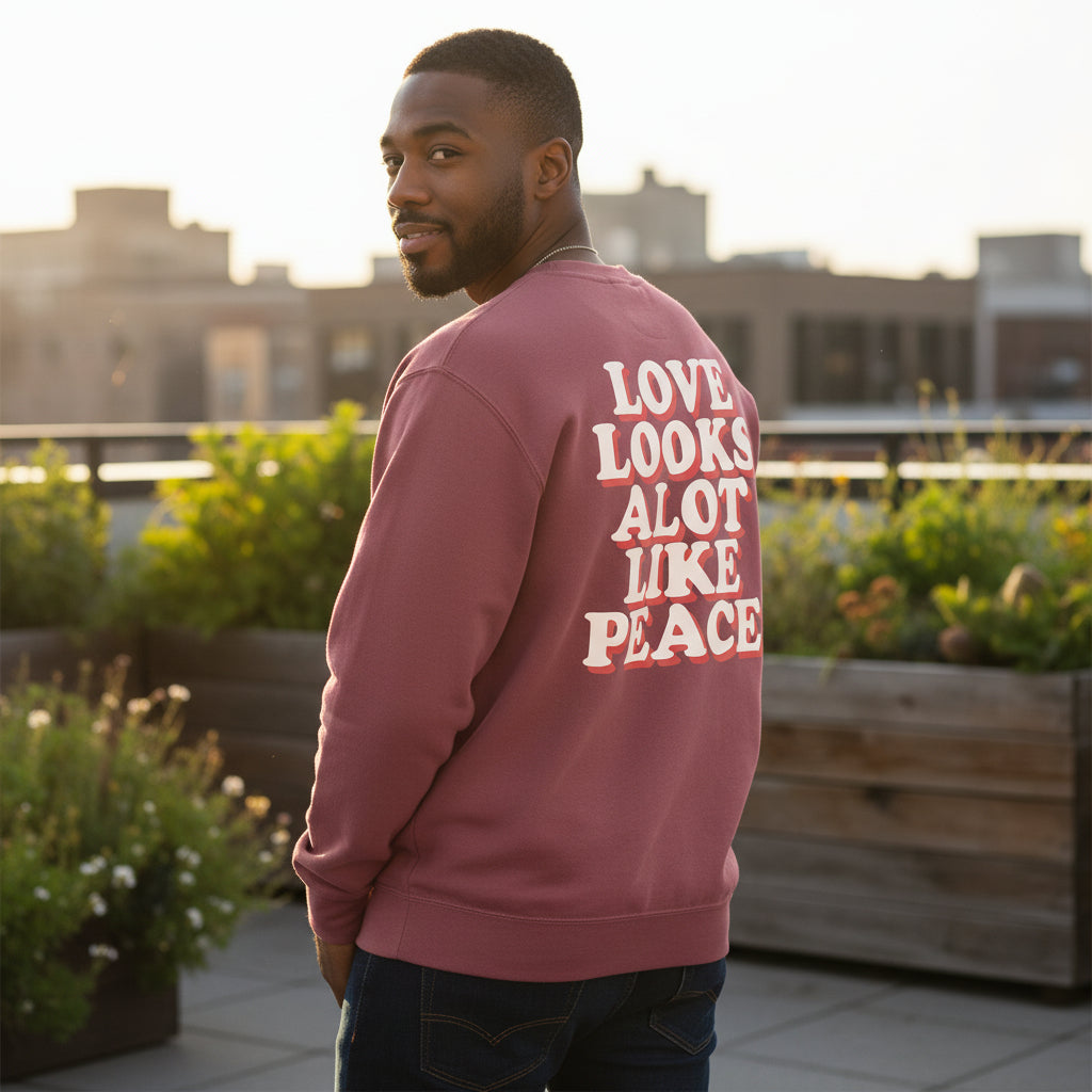 Love Looks Like Crewneck